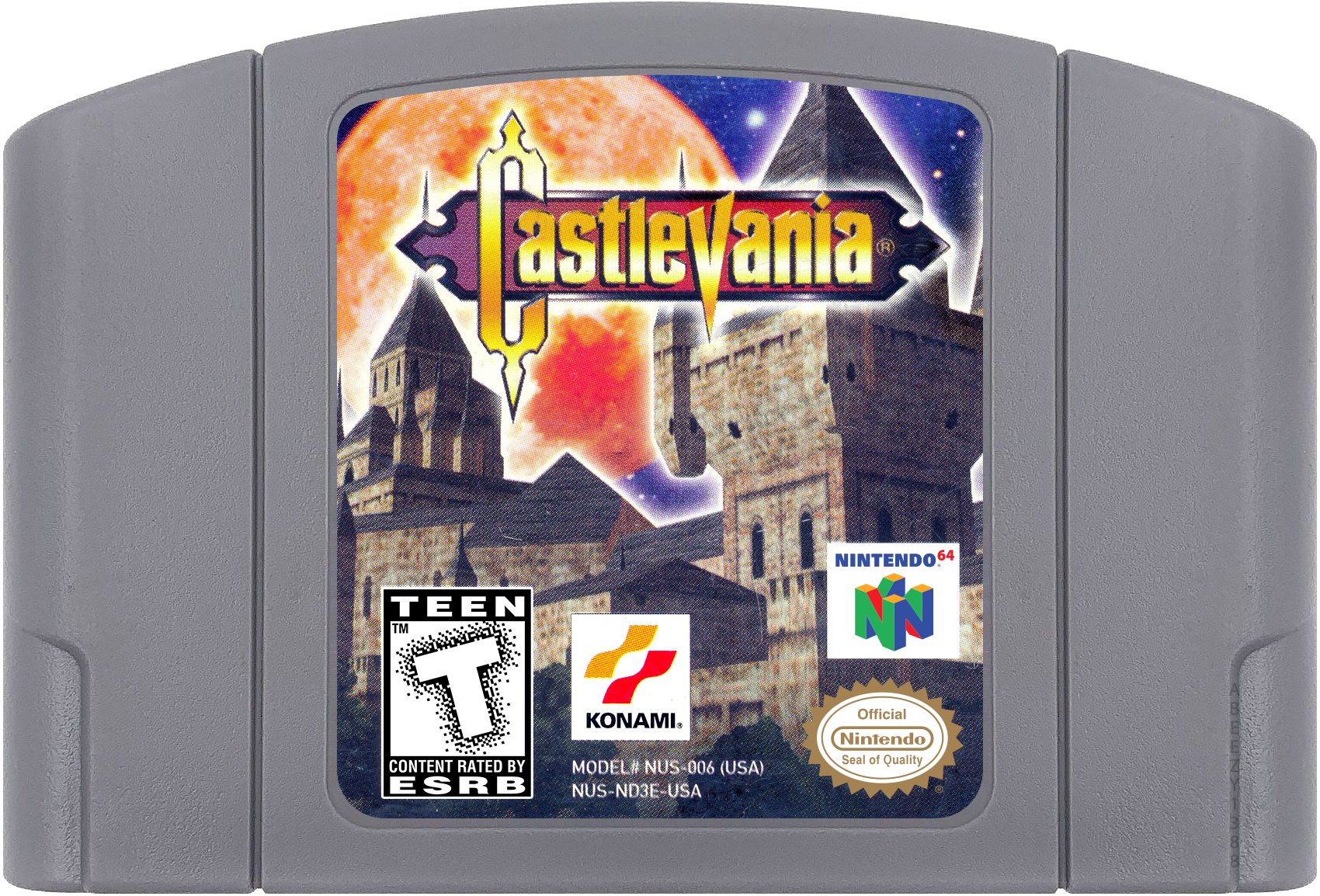 Castlevania cartridge